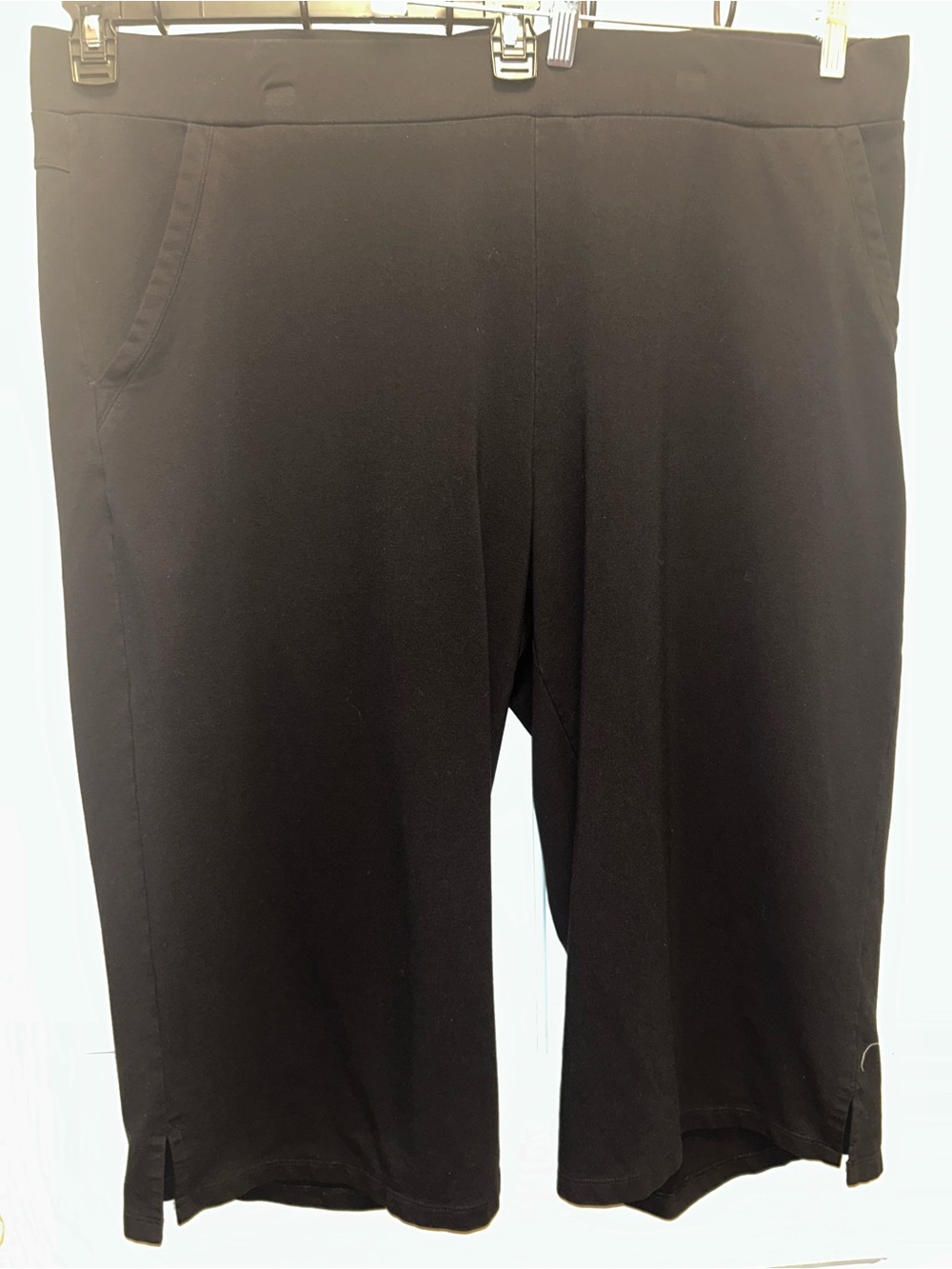 Talbots Black Flat Front Men's Shorts